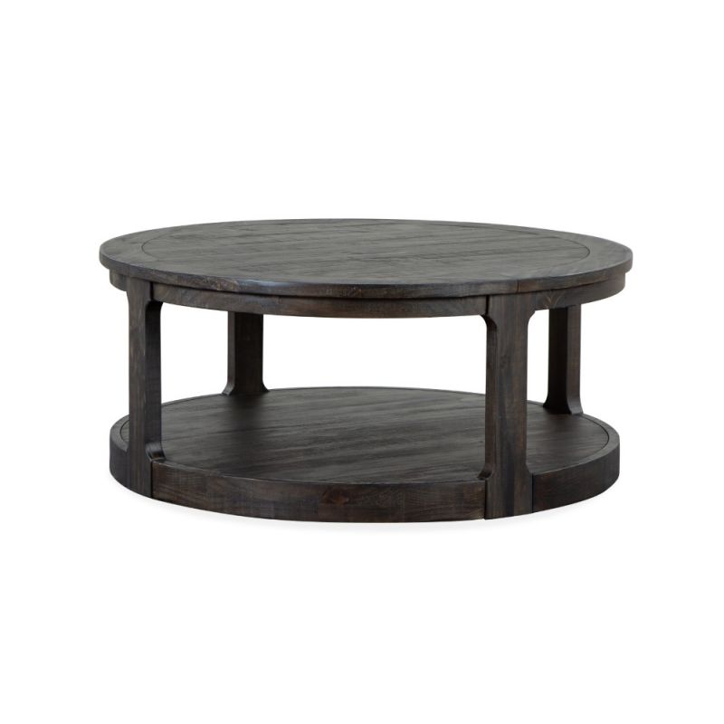 Magnussen - Boswell Round Cocktail Table with Casters - T5263-45