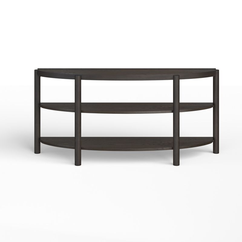 Magnussen - Hadleigh Black Demilune Sofa Table - T5711-75