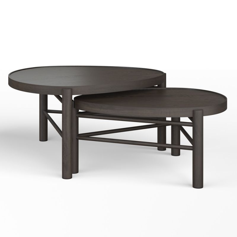 Magnussen - Hadleigh Black Shaped Nesting Cocktail Table - T5711-52