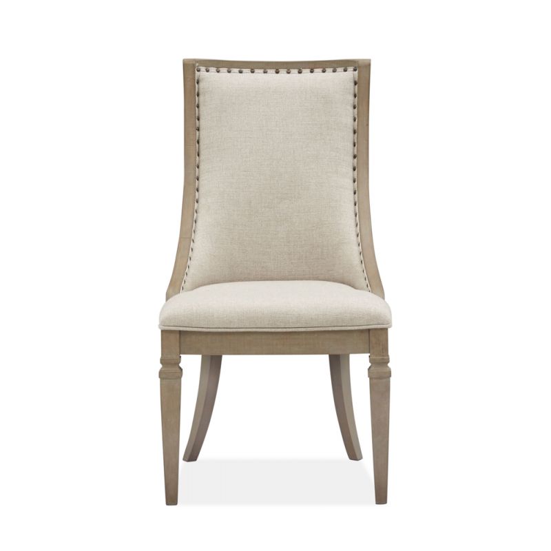 Magnussen- Lancaster- Wood Dining Arm Chair w/Upholstered Seat & Back (Set of 2) KD -D4352-73
