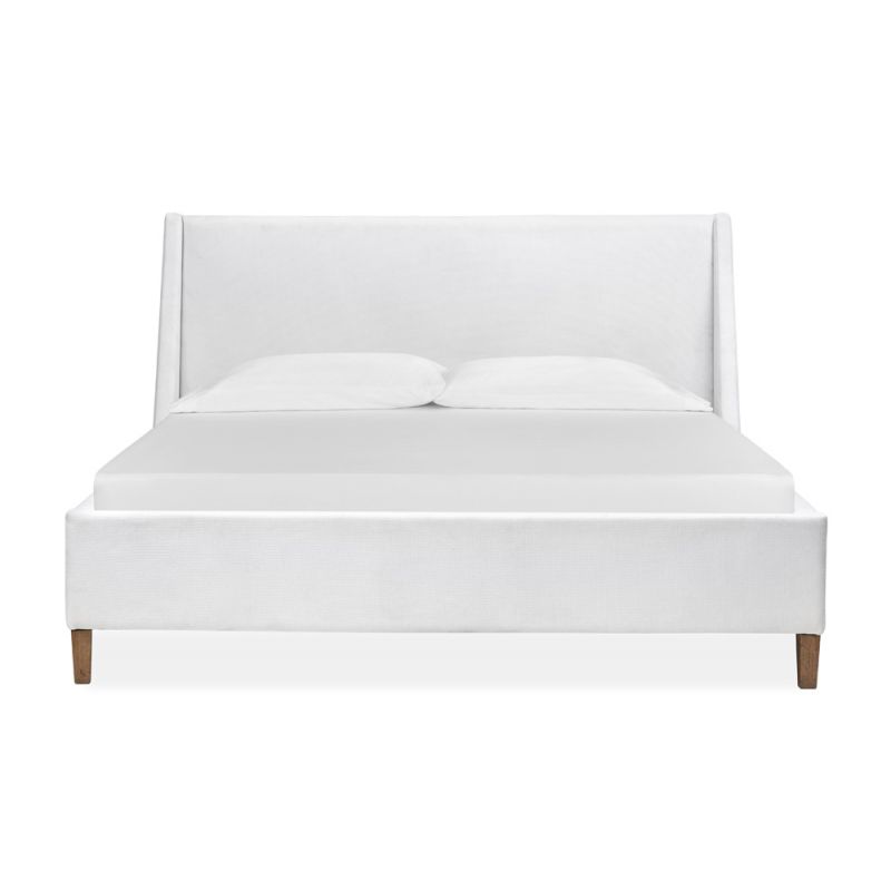 Magnussen - Lindon Complete King White Upholstered Island Bed - B5570-60W