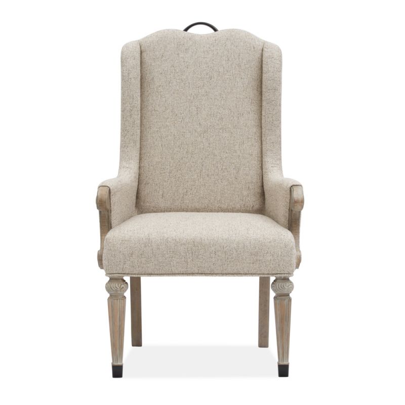Magnussen - Marisol  Upholstered Host Arm Chair (Set of 2) - D5132-76