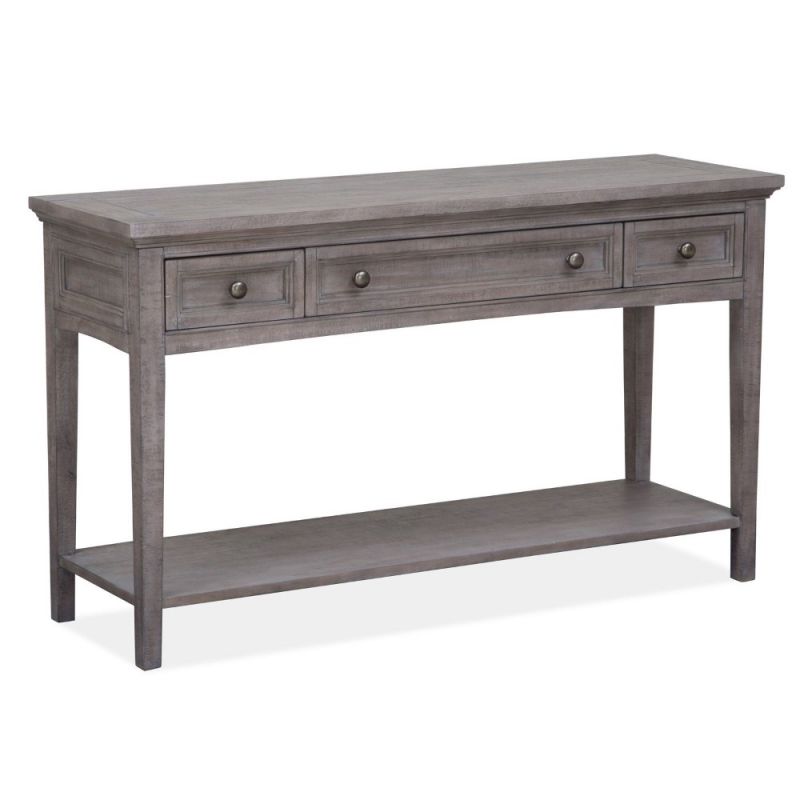 Magnussen - Paxton Place Rectangular Sofa Table in Dovetail Grey - T4805-73