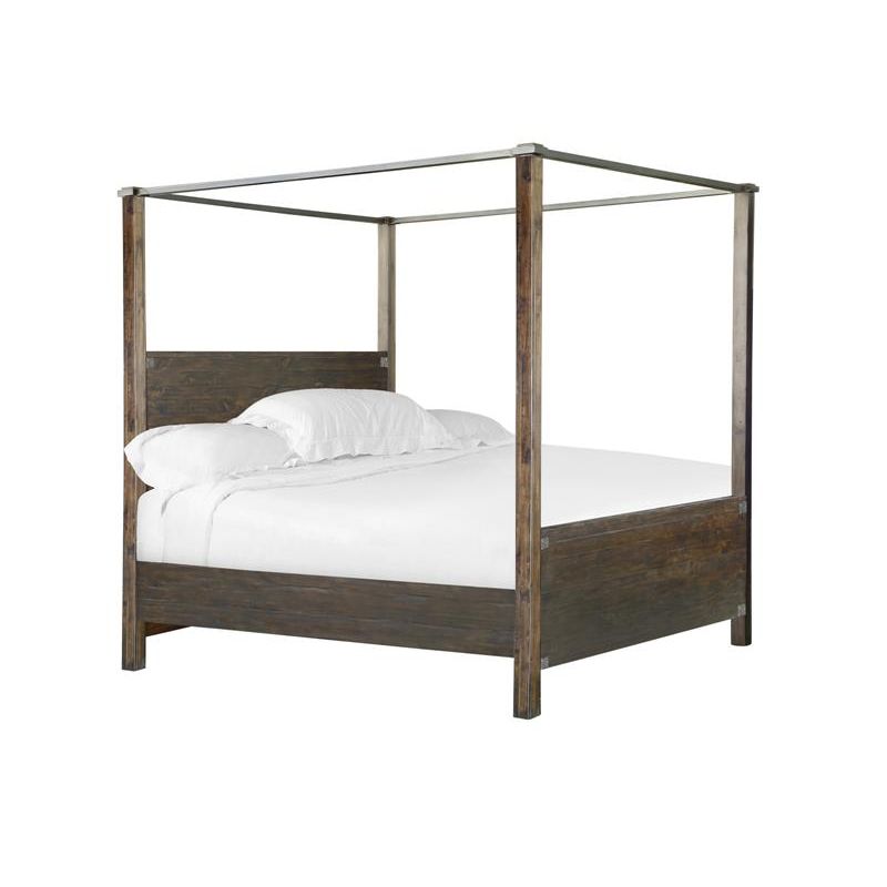 Magnussen - Pine Hill King Poster Bed - B3561-66H_56P_56R