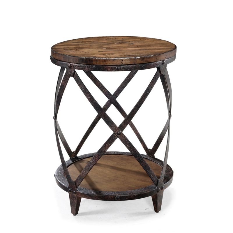 Magnussen - Pinebrook Wood Round Accent Table - T1755-35