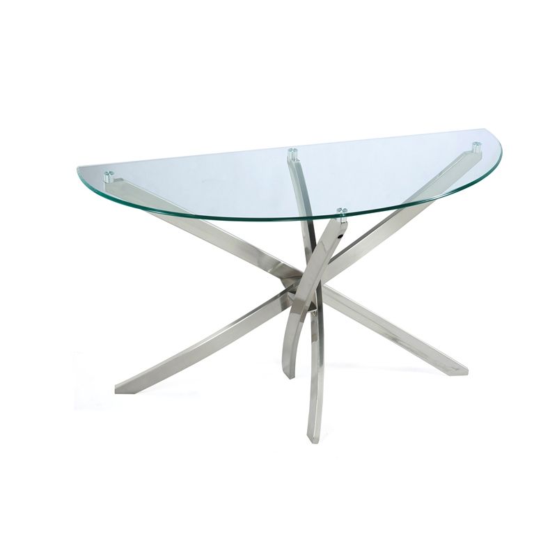 Magnussen - Zila Demilune Sofa Table - T2050-75T_T2050-75B