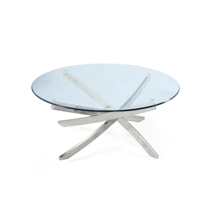 Magnussen - Zila Round Cocktail Table - T2050-45T_T2050-45B