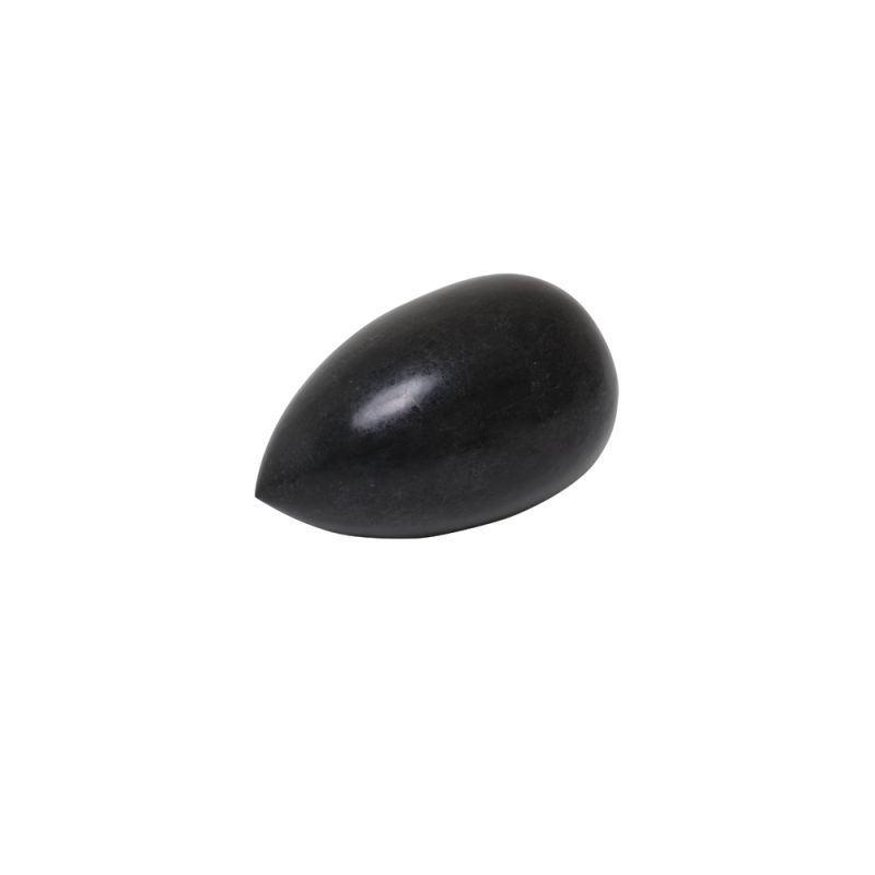 Maitland Smith - Black Egg Sculpture - 8124-10