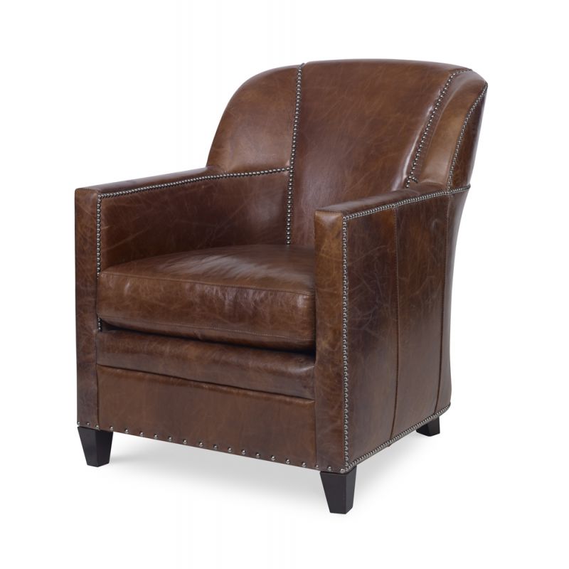 Maitland Smith - Bronson Chair-Pitt Chestnut - RA1162-1-PIT-CHE