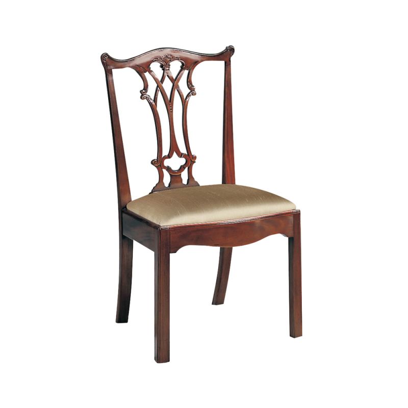 Maitland Smith - Connecticut Polished Mahogany Side Chair - 8123-40