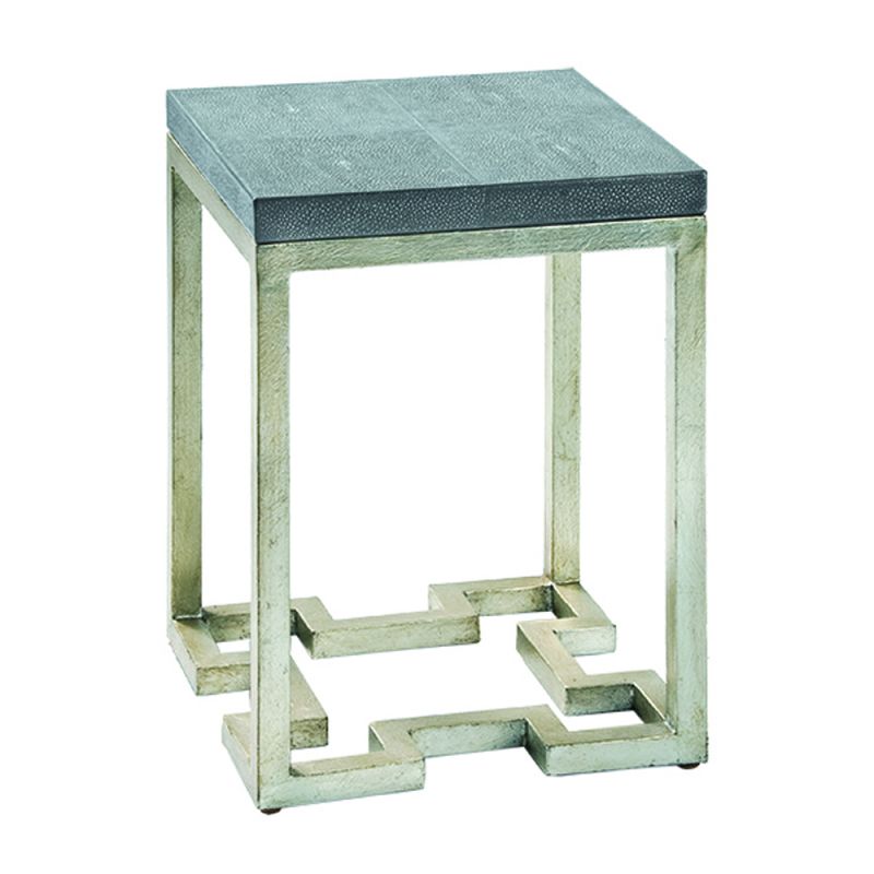 Maitland Smith - Geometric Charcoal Accent Table - 8292-36