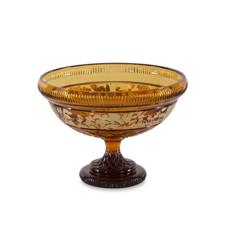 Maitland Smith - Handcarved Crystal Bowl - 8358-21