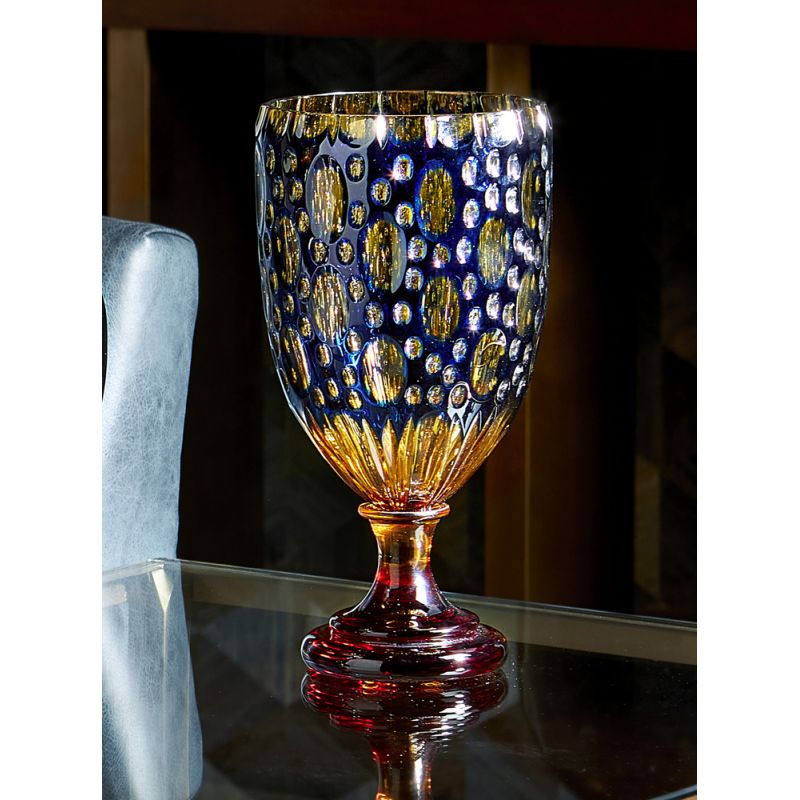 Maitland Smith - Handcarved Crystal Vase - 8356-21