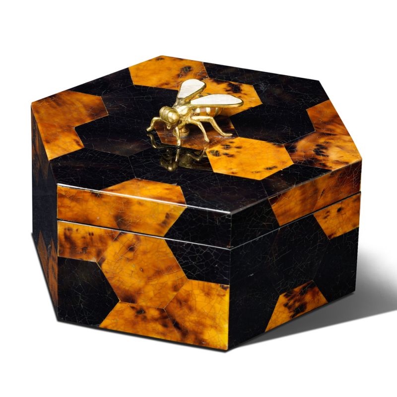 Maitland Smith - Honeycomb Penshell Box - 89-1902