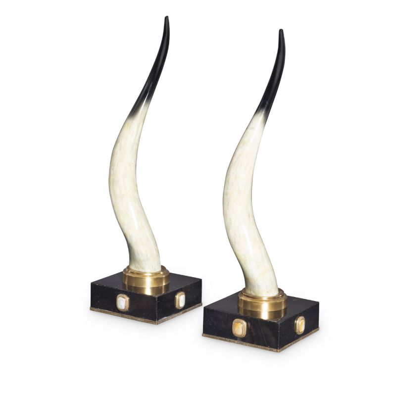 Maitland Smith - Rexton Decorative Horns (Pair) - 8287-10