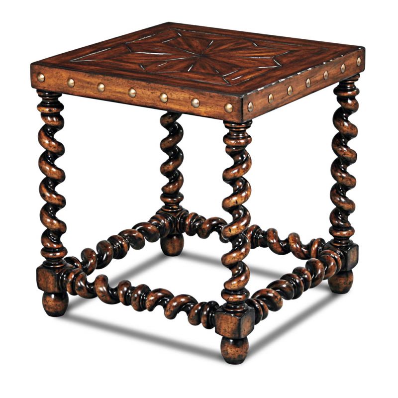 Maitland Smith - Serpentine Side Table - 89-1012