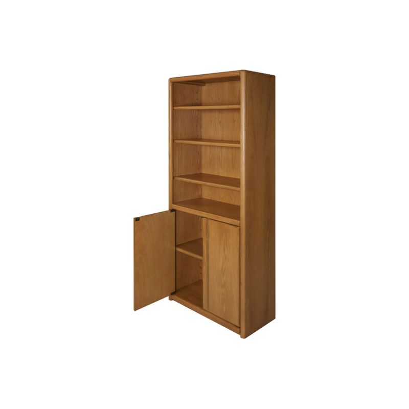 Martin Furniture - Contemporary Bookcase with Lower Doors - 03070D/X