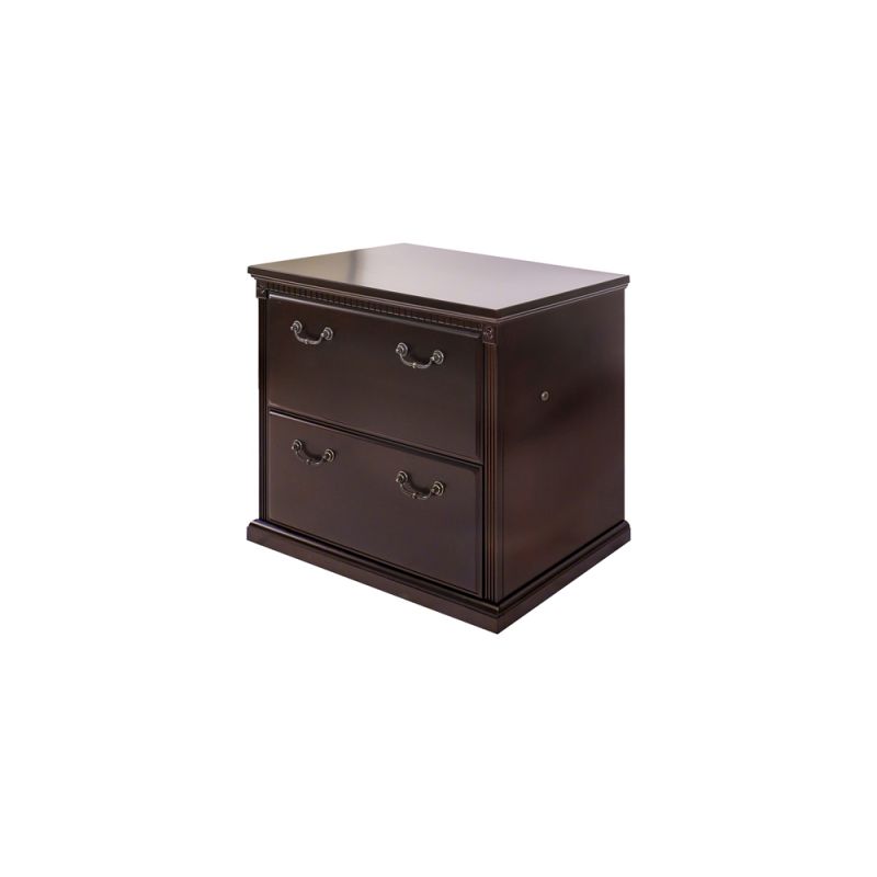 Martin Furniture - Huntington Club Two Drawer Lateral File Cabinet, Cherry - HCR450/D