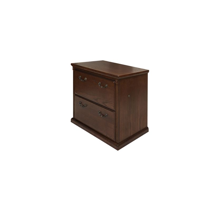 Martin Furniture - Huntington Oxford Two Drawer Lateral File Cabinet, Brown - HO450/B