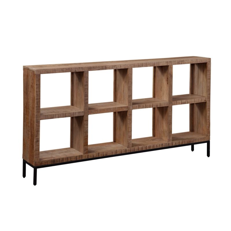 Martin-Svensson-Home - Jordan Natural Brown Wood Console Bookcase  - 37150132