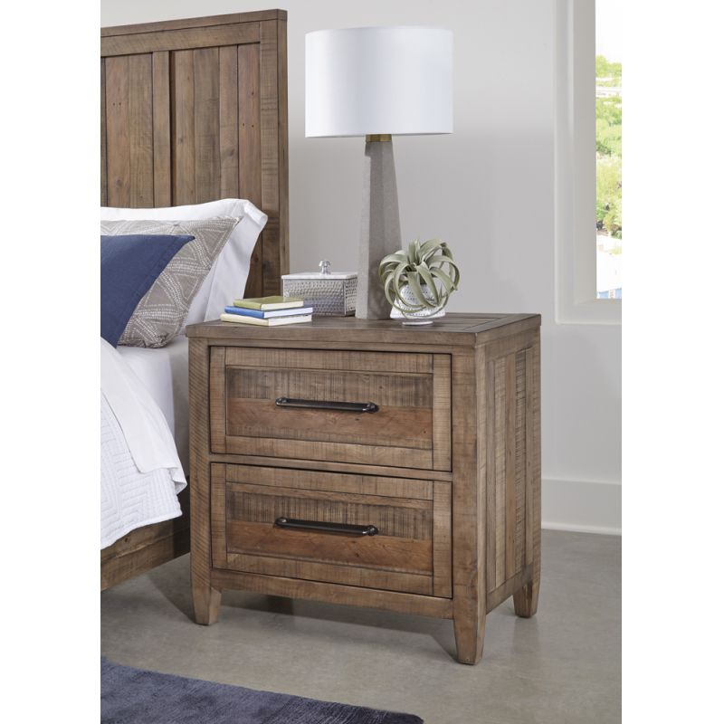Martin Svensson Home -  Napa 2 Drawer Nightstand with USB Charger - 6301422