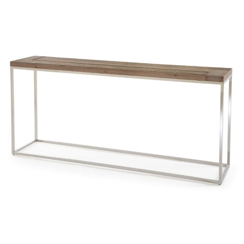 Ace Reclaimed Wood Console Table, Mosier Transitional Console Table