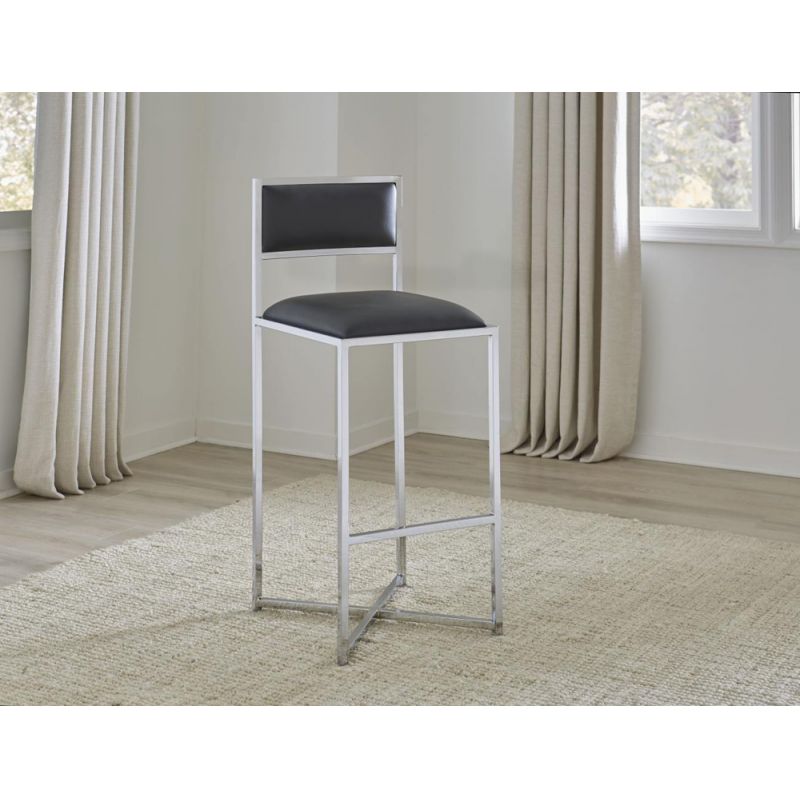 Modus Furniture - Amalfi X-Base Bar Stool in Cobalt (Set of 2) - 1AE868X