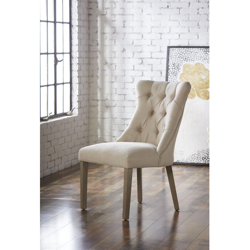 Modus Furniture - Crossroads Modern Ethan Chair in Sand Dollar - (Set of 2) - 9LAJ63E