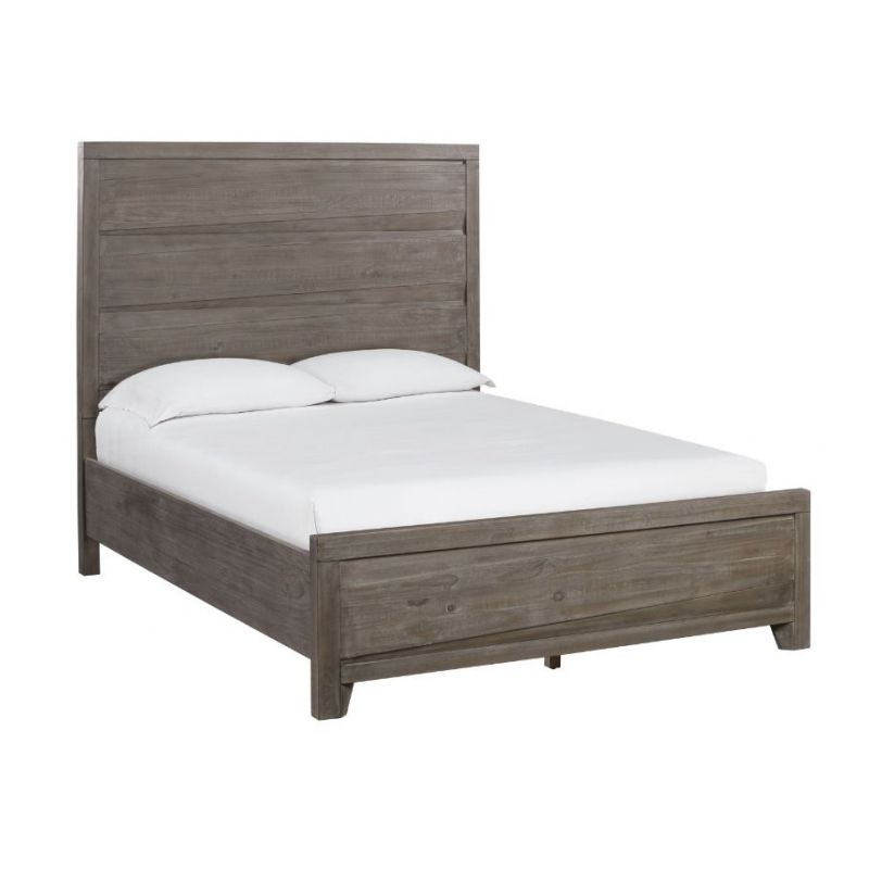 Modus Furniture - Hearst Solid Wood Queen-Size Bed in Sahara Tan - 6VF3A5