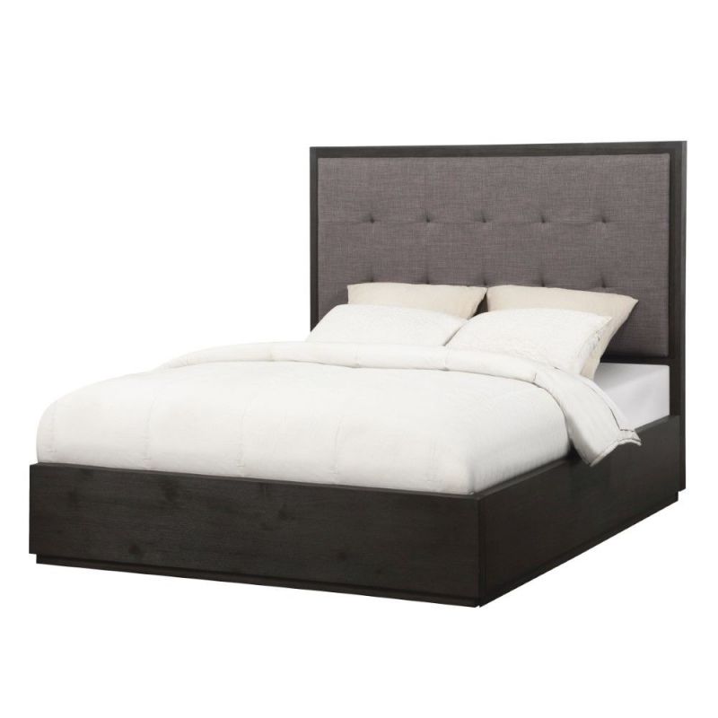 Modus Furniture - Oxford California-King Platform Bed with Dolphin Fabric - AZU5F6D