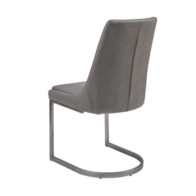 Modus Furniture - Oxford Dining Chair in Basalt Grey - (Set of 2) - AZU563