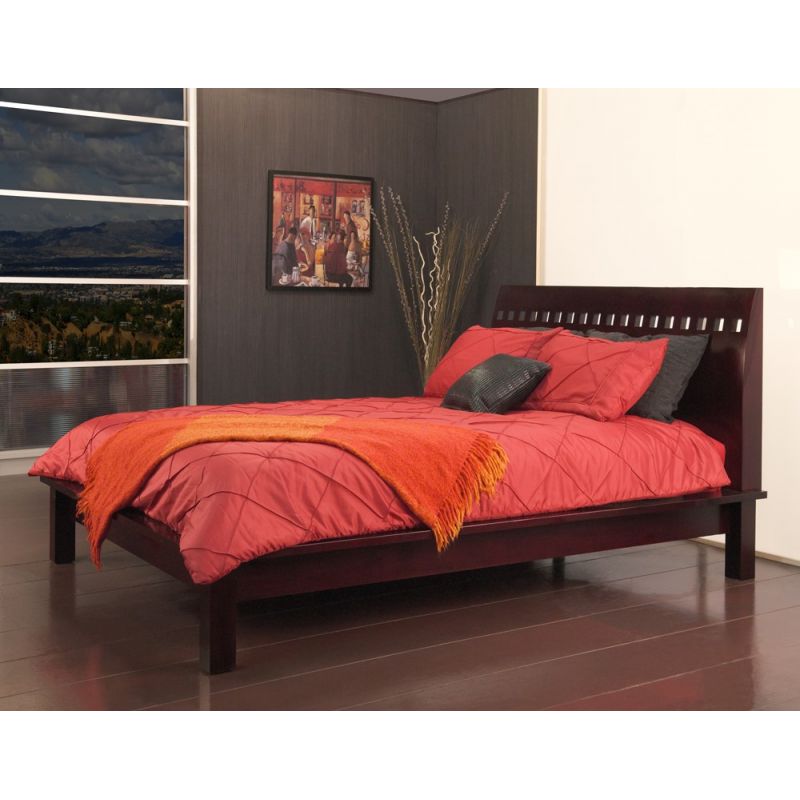 Modus Furniture - Veneto King-size Platform Bed in Espresso - VE23F7