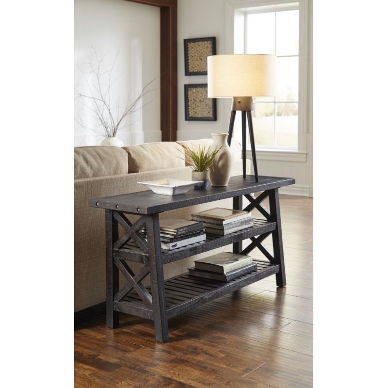 Modus Furniture - Yosemite Solid Wood Console Table in Cafe - 7YC923