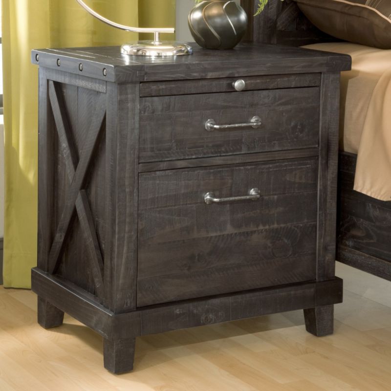 Modus Furniture - Yosemite Solid Wood Nightstand in Cafe