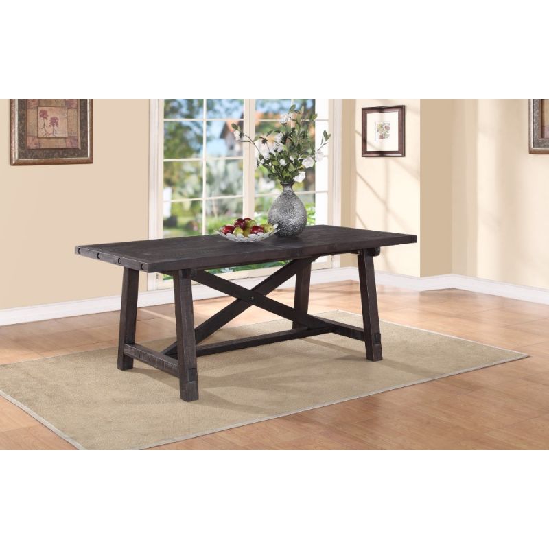 Modus Furniture - Yosemite Solid Wood Rectangular Extension Table - 7YC961