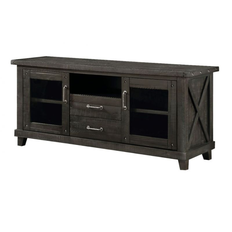 Modus Furniture - Yosemite Solid Wood Two Drawer Media Console in Cafe