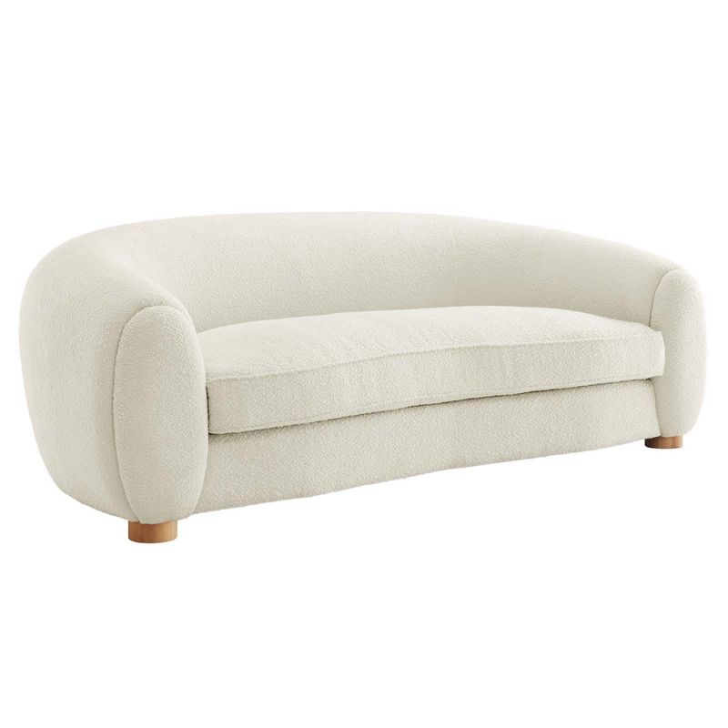 Modway - Abundant Boucle Upholstered Fabric Sofa - EEI-6024-IVO