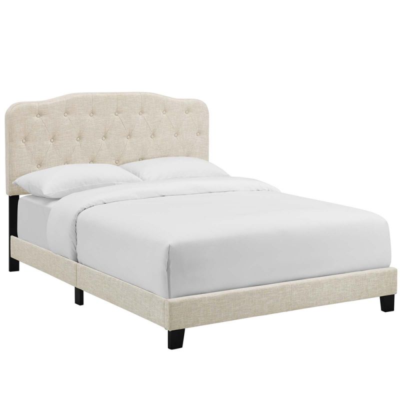 Modway - Amelia Queen Upholstered Fabric Bed - MOD-5840-BEI