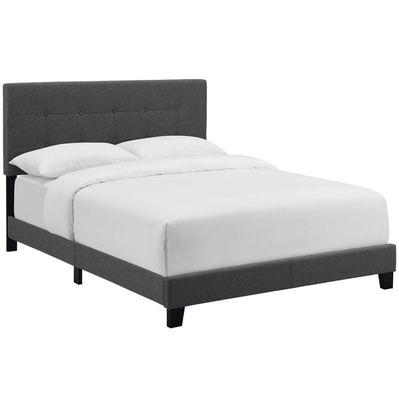 Modway - Amira Twin Upholstered Fabric Bed - MOD-5999-GRY