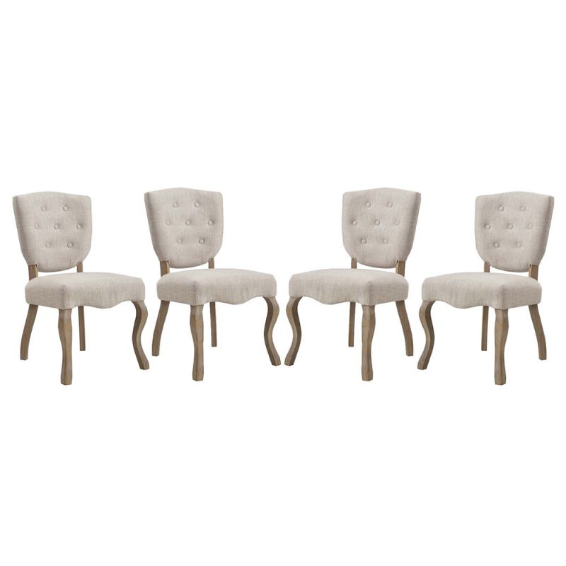Modway - Array Dining Side Chair (Set of 4) - EEI-3384-BEI