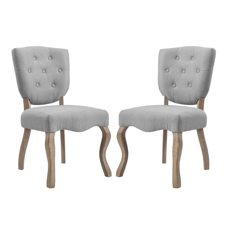 Modway - Array Dining Side Chair (Set of 2) - EEI-3383-LGR