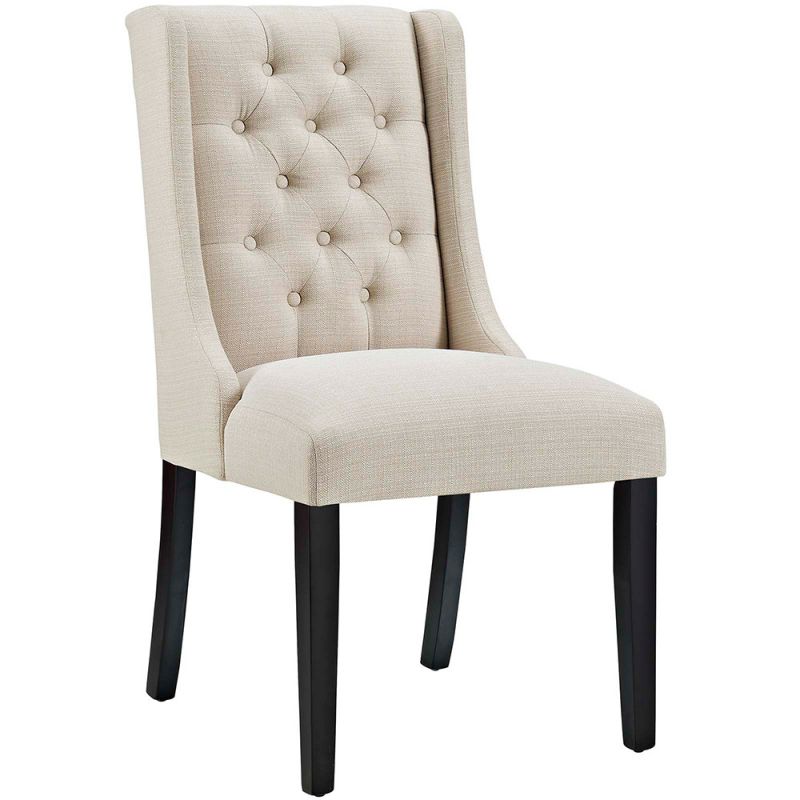 Modway - Baronet Button Tufted Fabric Dining Chair - EEI-2235-BEI