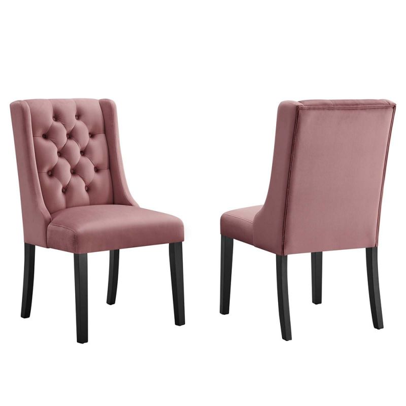 Modway - Baronet Performance Velvet Dining Chairs - (Set of 2) - EEI-5013-DUS