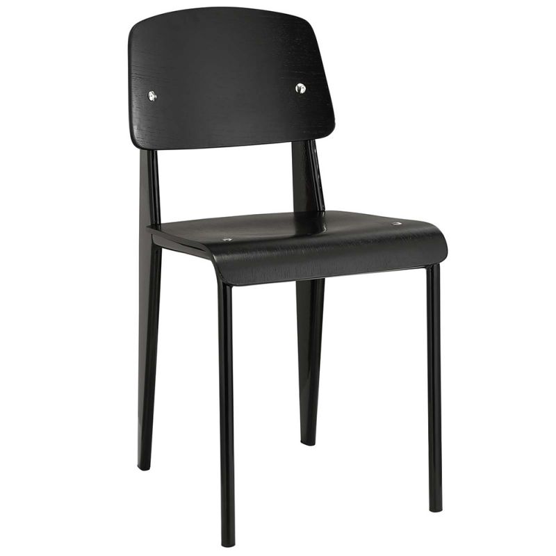 Modway - Cabin Dining Side Chair - EEI-214-BLK-BLK