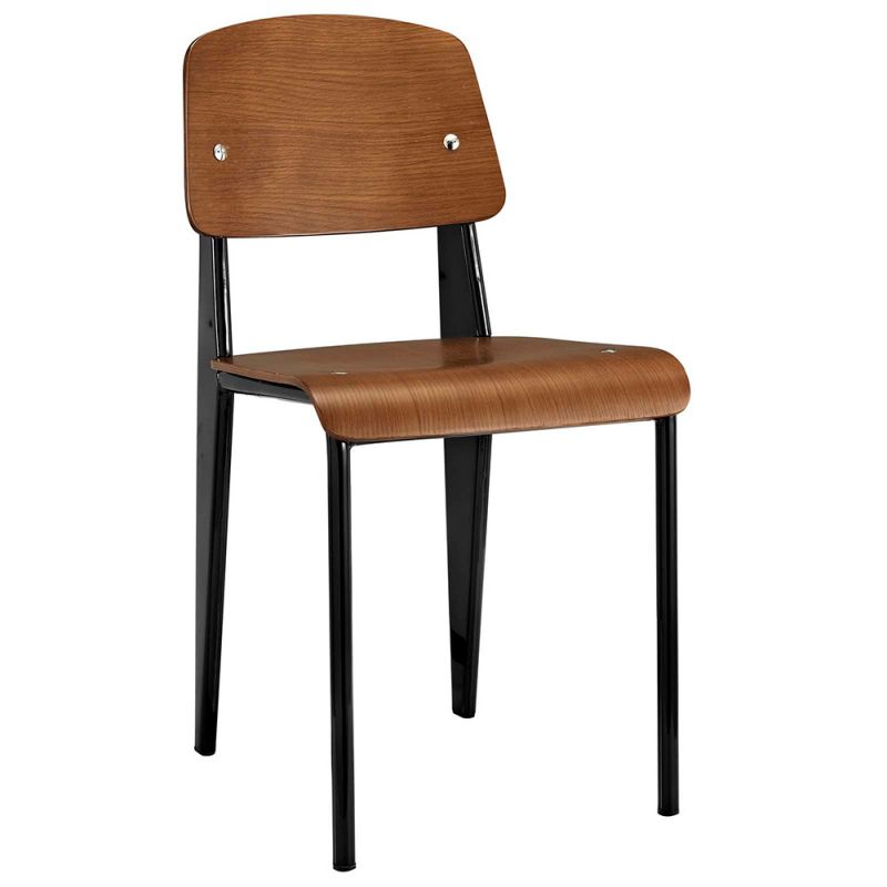 Modway - Cabin Dining Side Chair - EEI-214-WAL-BLK