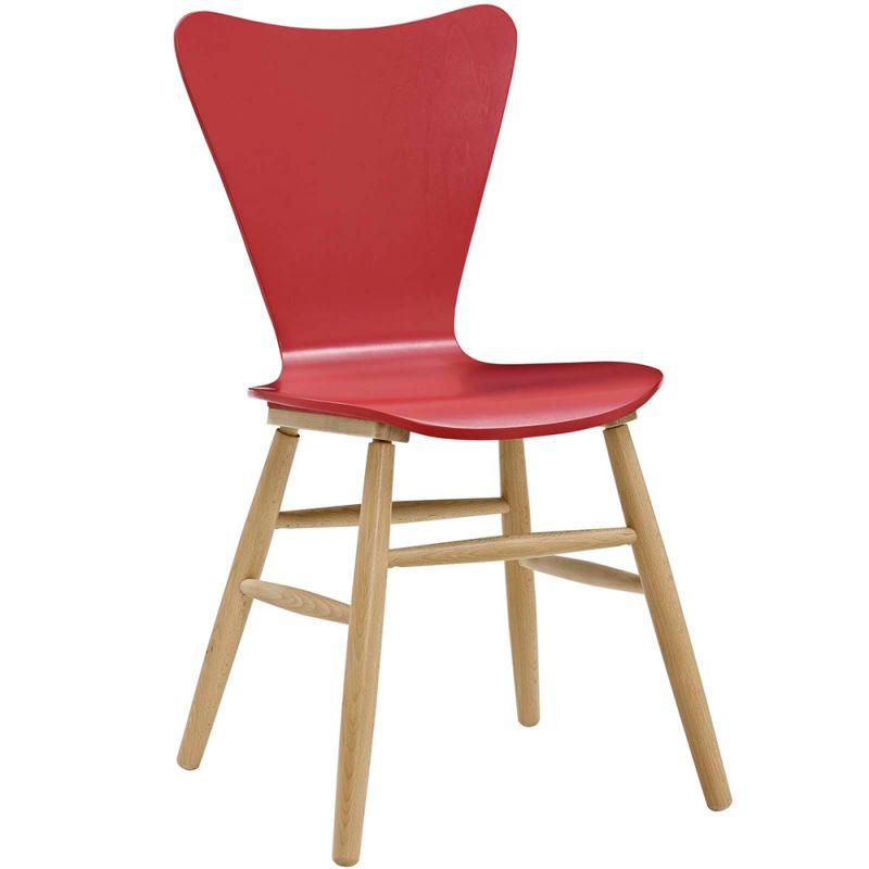 Modway - Cascade Wood Dining Chair - EEI-2672-RED