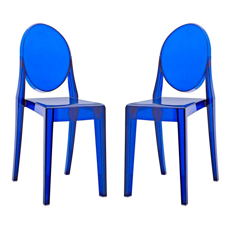 Modway - Casper Dining Chairs (Set of 2) - EEI-906-BLU