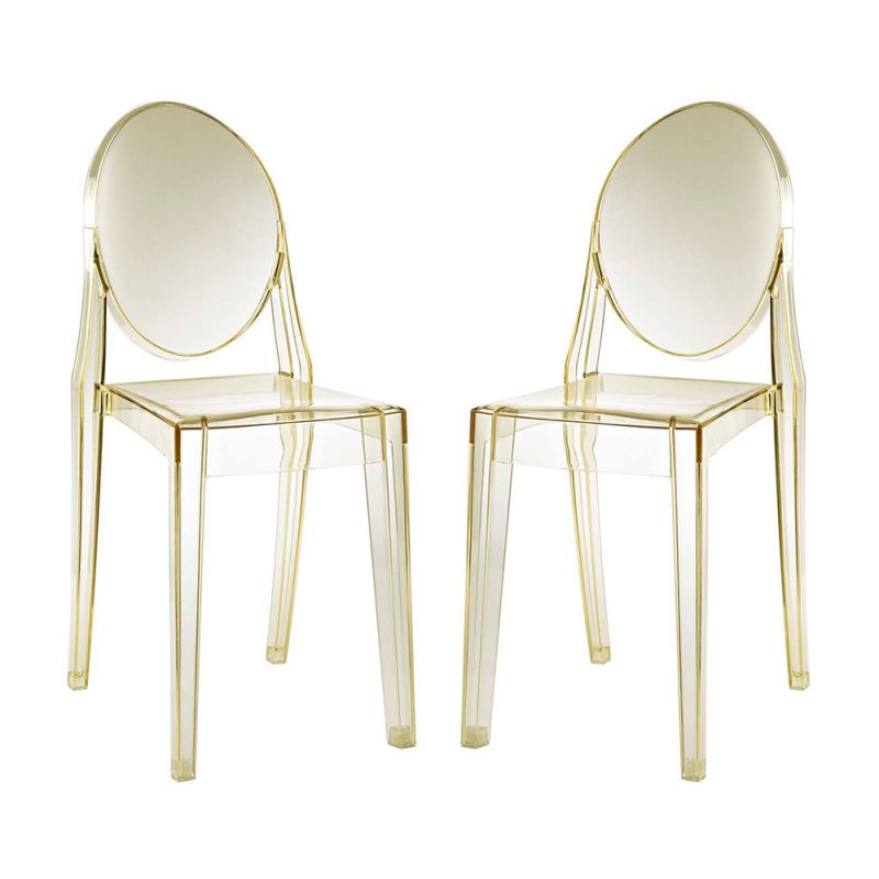 Modway - Casper Dining Chairs (Set of 2) - EEI-906-YLW