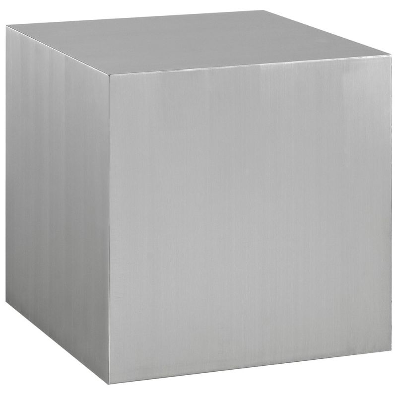 Modway - Cast Stainless Steel Side Table - EEI-2097-SLV