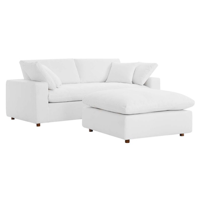 Modway - Commix Down Filled Overstuffed Sectional Sofa - EEI-6510-PUW